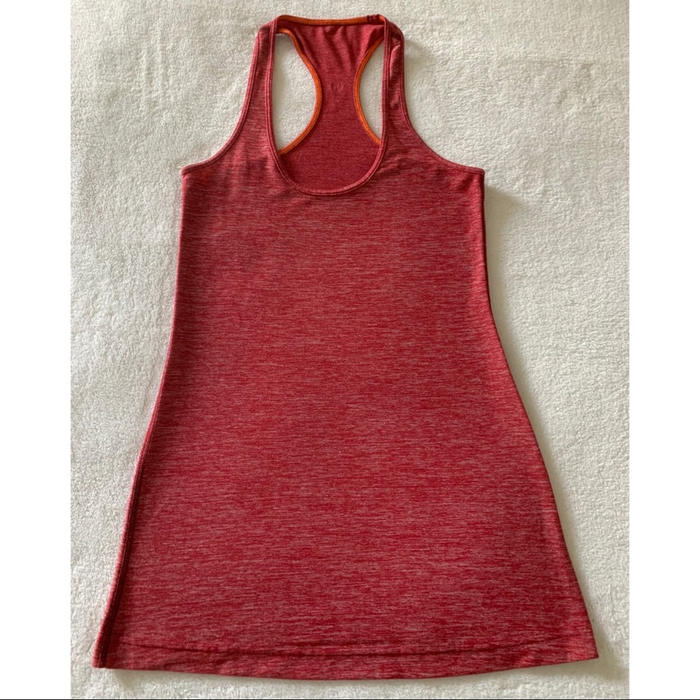 Lululemon Cool Racerback Red Heather size 4